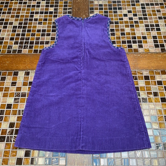 Florence Eiseman Blueberry Corduroy Jumper Set - Picture 6 of 8